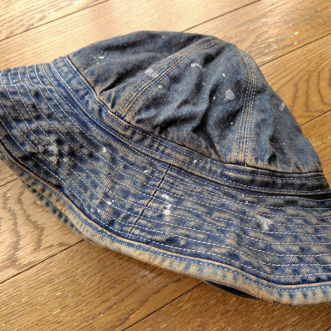 即完売 ACID HOUSE 備南染工 アーミーハット デニム 児島