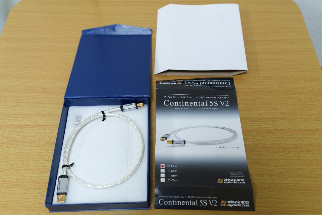 【音質最優先なら】オヤイデ Oyaide Continental 5S V2