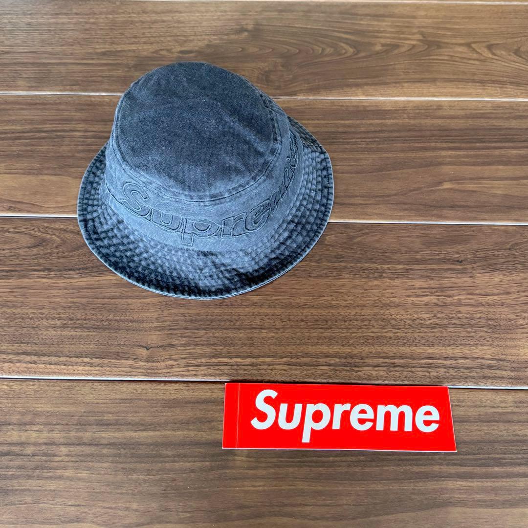 ⭐️美品⭐️ Supreme シュプリーム バケットハット　クラッシャー　ブラック