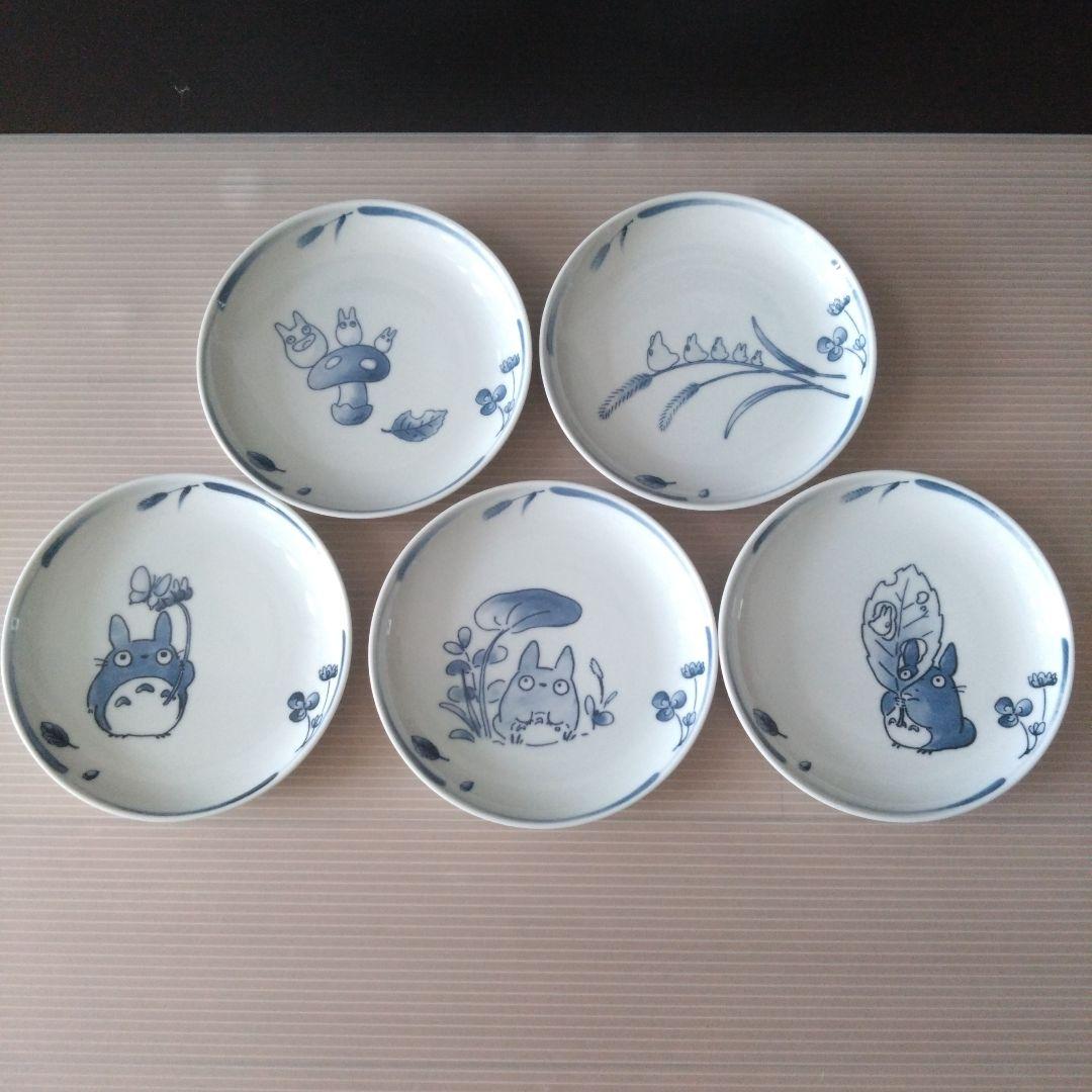 Noritake となりのトトロ 銘々皿 5枚セット