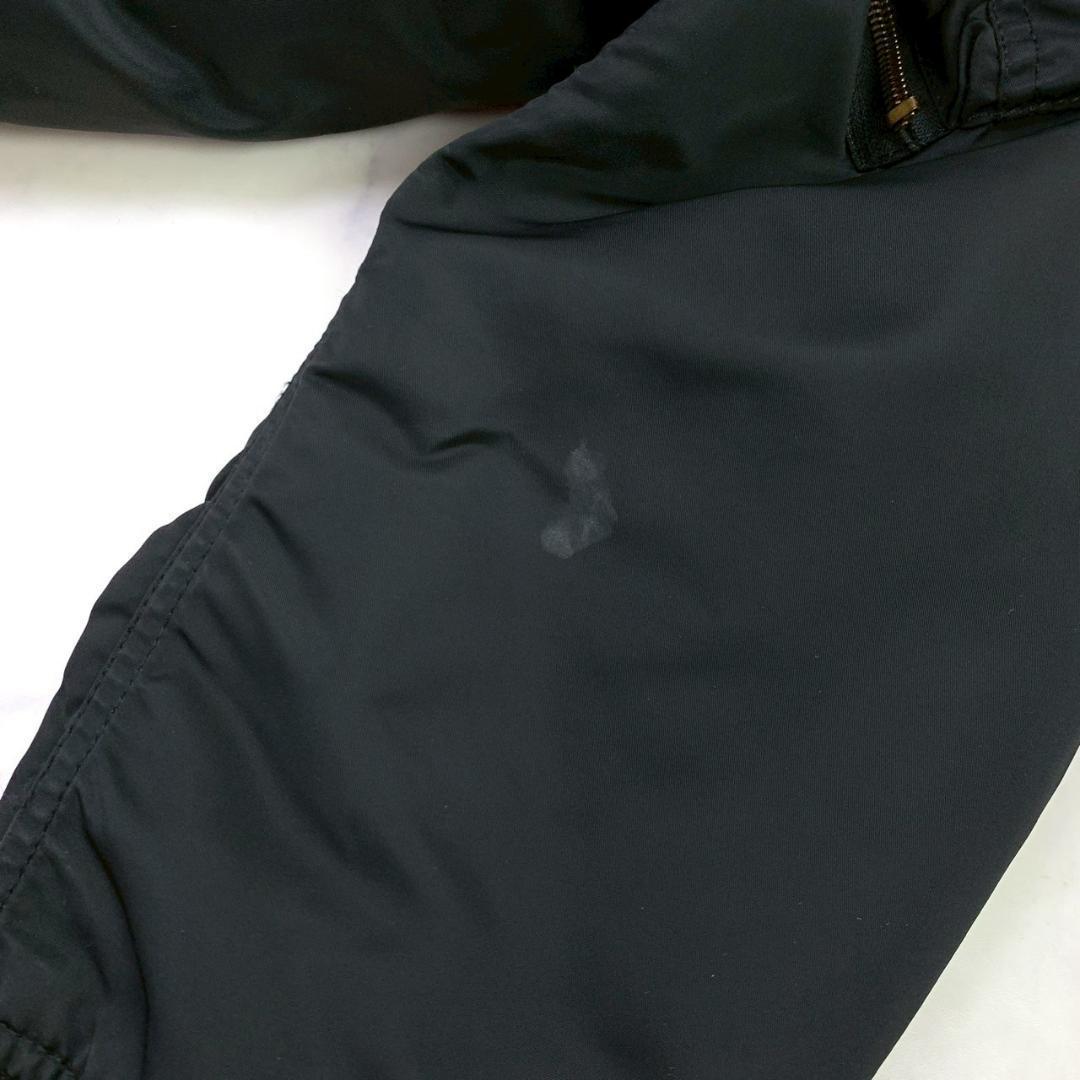 希少カラー★90s USA製 ALPHA MA-1 ブラック L　D249