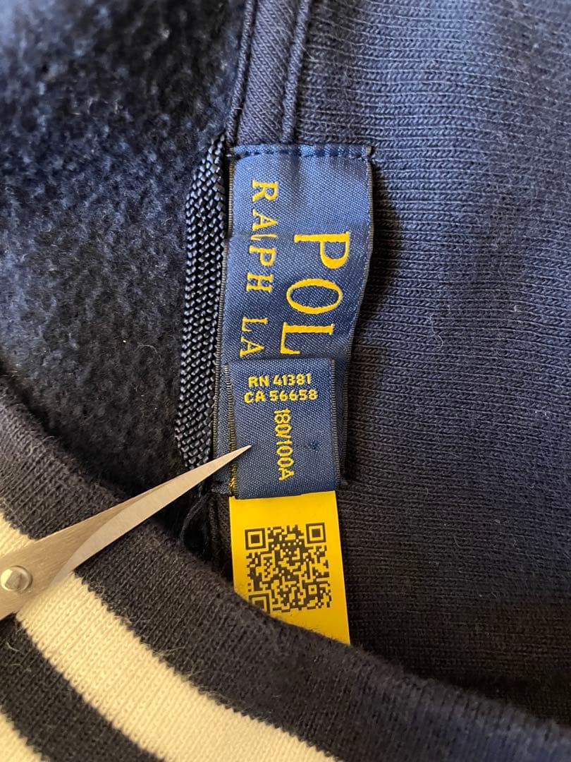 POLO RALPH LAUREN ポロ ラルフローレン スウェット スタジャン