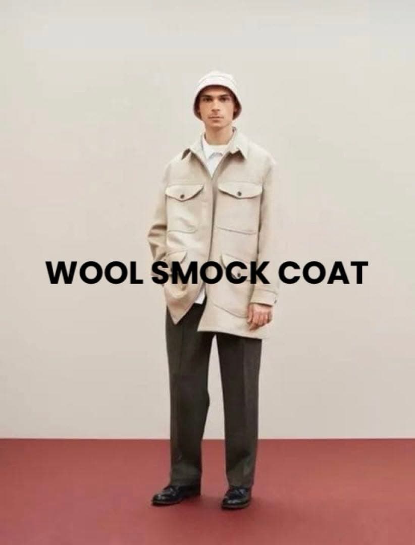 phigvel フィグベル wool smock coat