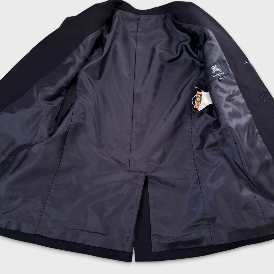 極美品 バーバリーロンドン セットアップ 紺ブレ プリーツスカート 卒業式