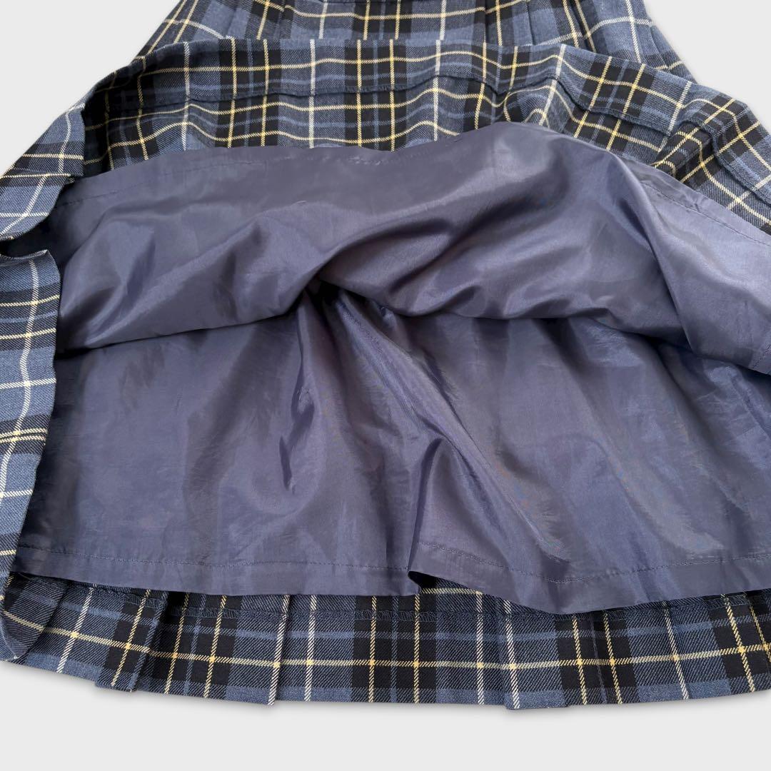 極美品 バーバリーロンドン セットアップ 紺ブレ プリーツスカート 卒業式