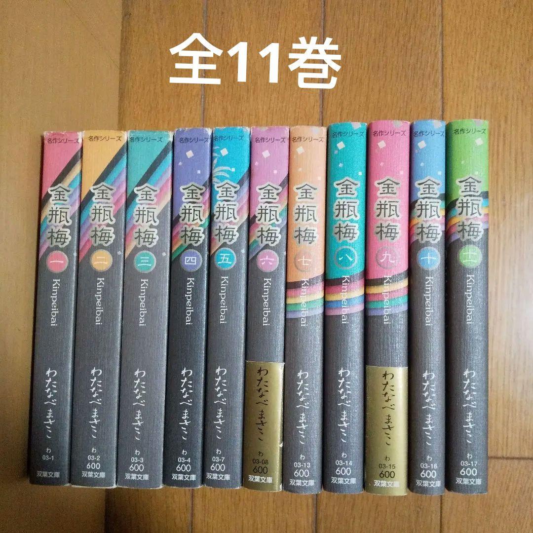 金瓶梅 全11巻 わたなべまさこ