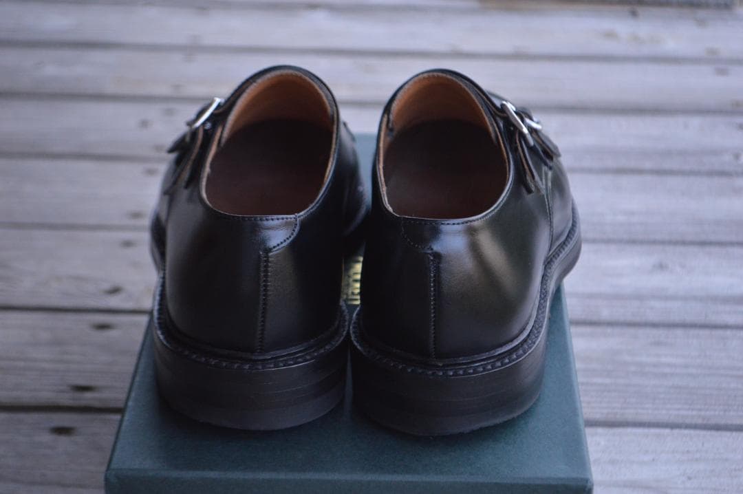 着用数回　CROCKETT＆JONES　COMPTON2　7.5E　ブラック