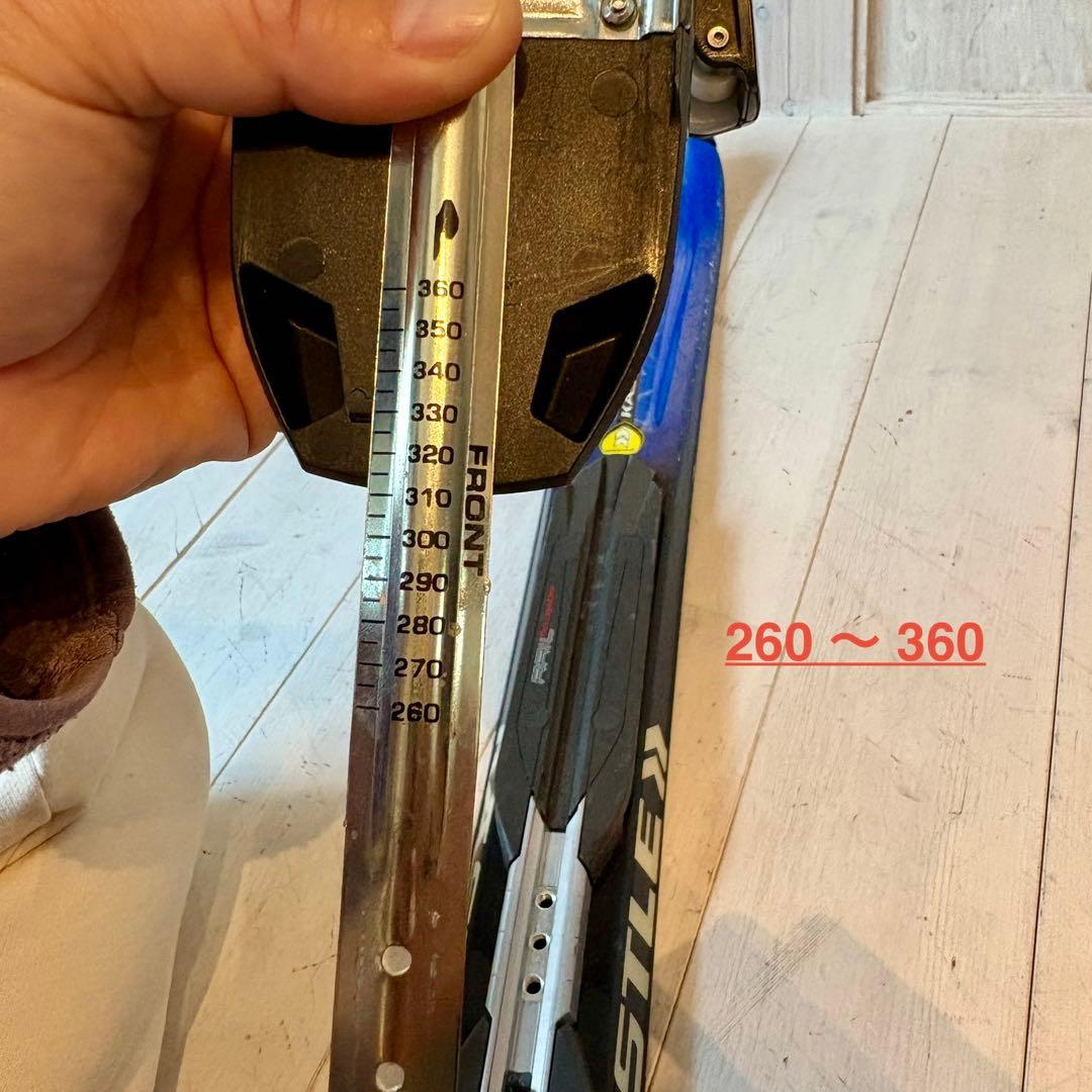 ジュニアスキーセット　板とブーツ　子ども用　キッズ用　ビンディングセット