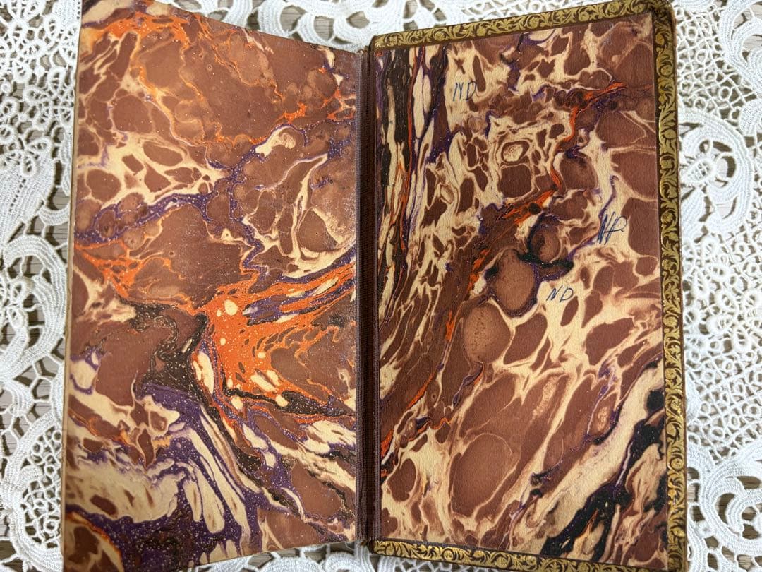 1932年 フランス語 Missel ミサ典 革装丁 三方金 挿絵入り 祈祷書