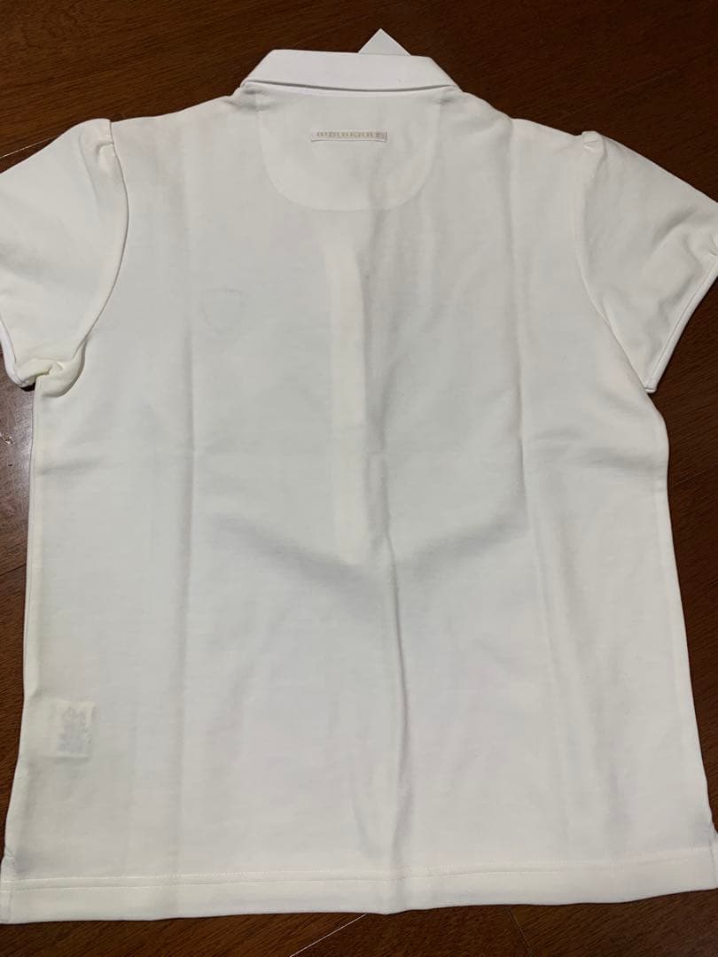 BURBERRY GOLF ホワイトポロシャツ Lサイズ
