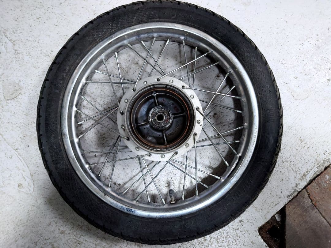 スーパーカブプロ【フロントホイール】+【ブレーキパネル】