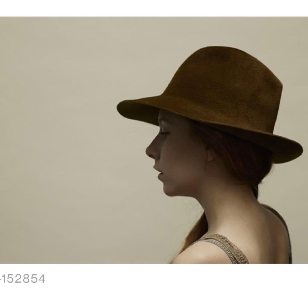 美品　KIJIMA TAKAYUKI 152854 黒　ハット　ラビット