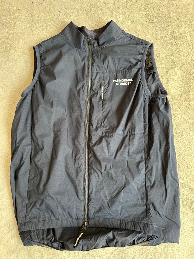 pasnormalstudiosジレ エッセンシャル　裏起毛