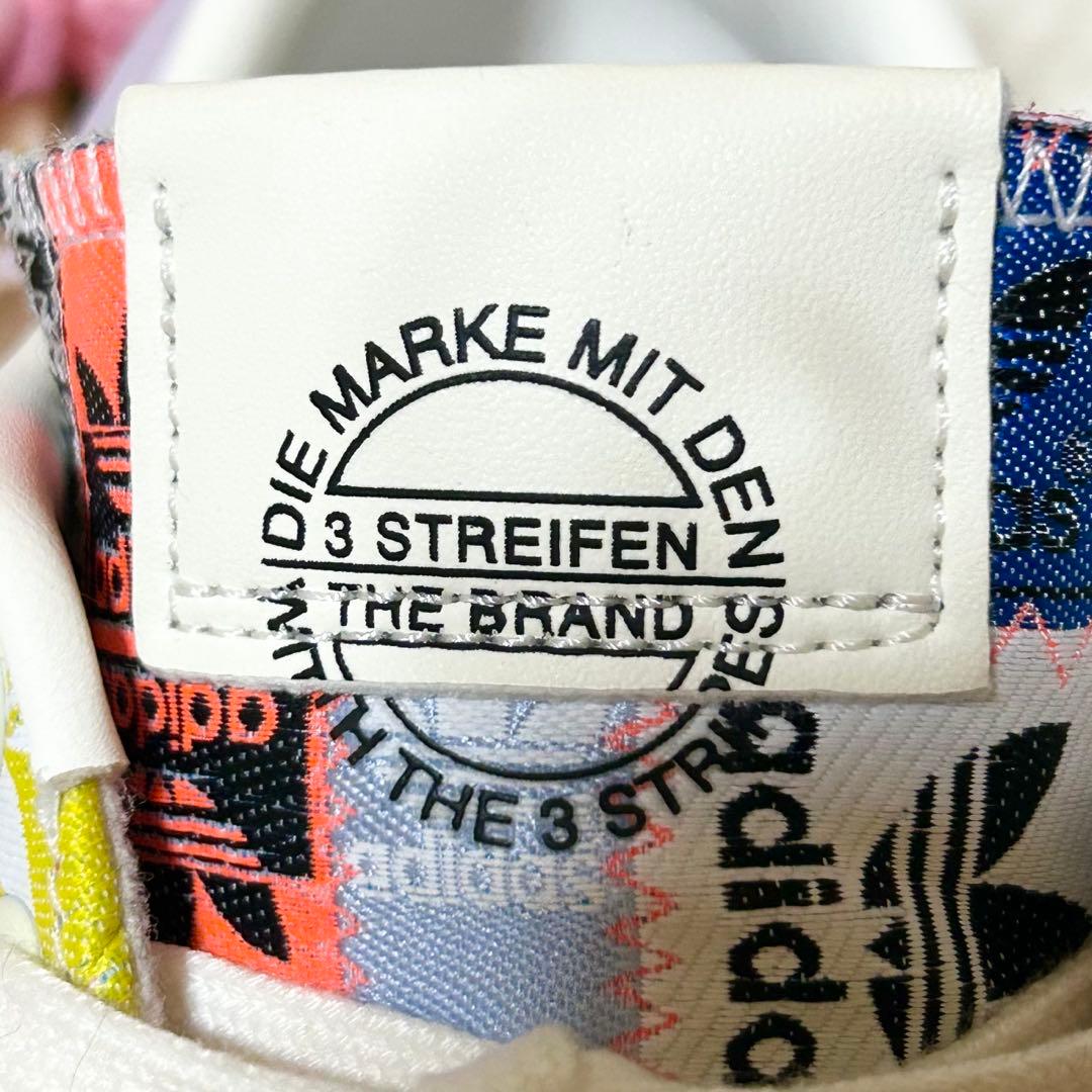 【極美品】アディダス オリジナルス スタン スミス スニーカー 総柄 24cm