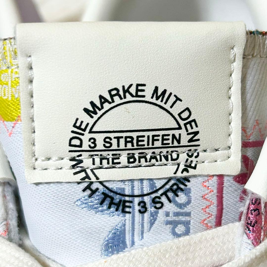 【極美品】アディダス オリジナルス スタン スミス スニーカー 総柄 24cm