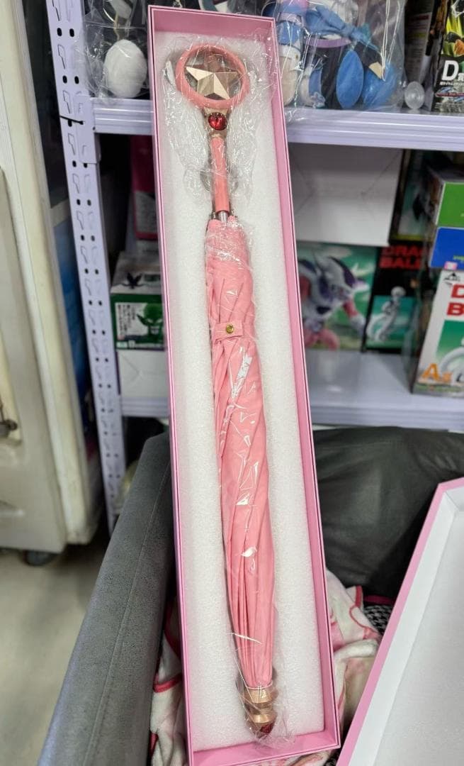 海外限定LAST賞 カードキャプターさくら さくらの星の杖 長傘 晴雨兼用