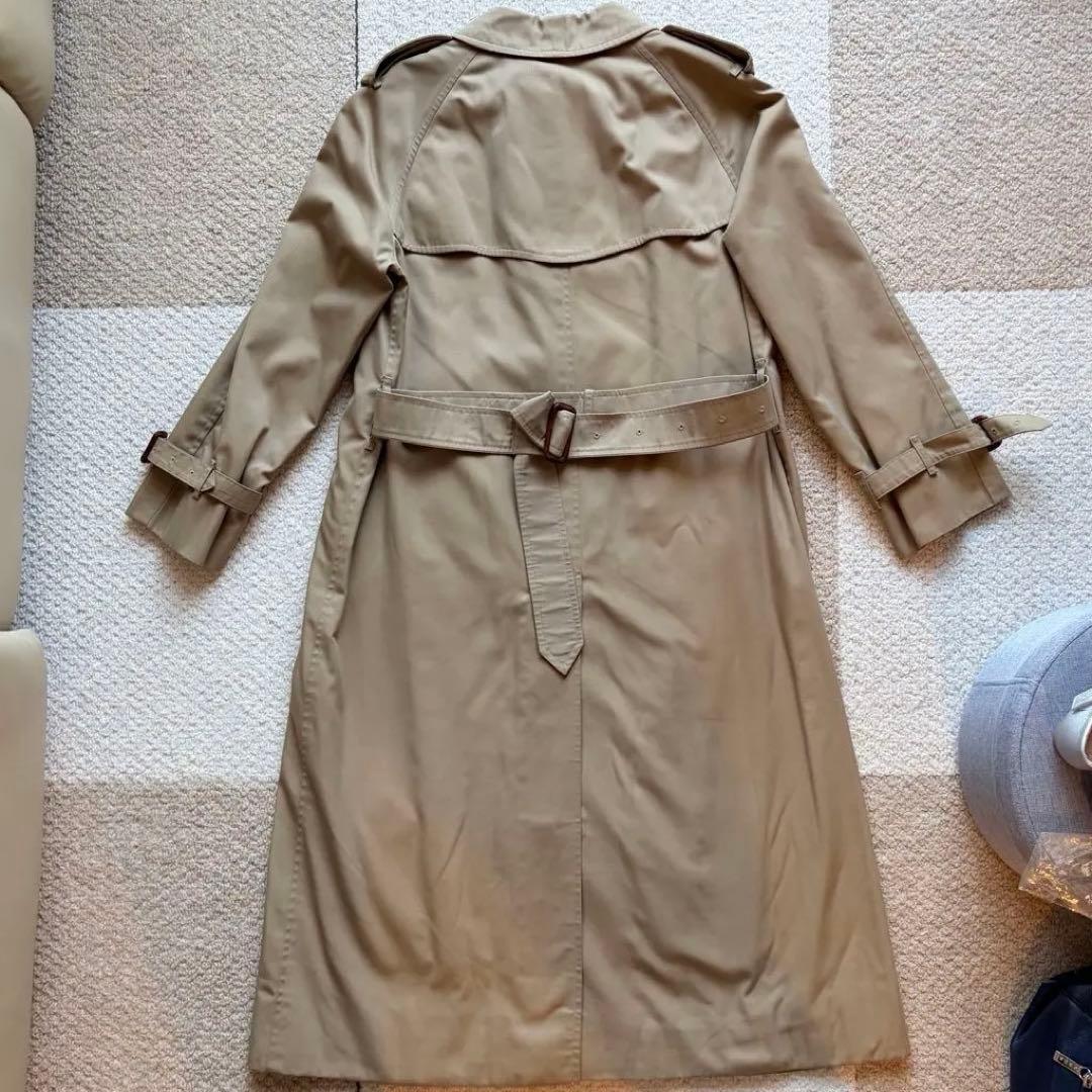 バーバリー　ステンカラーコート　トレンチコート　ライナー　ベルト付 希少　白タグ