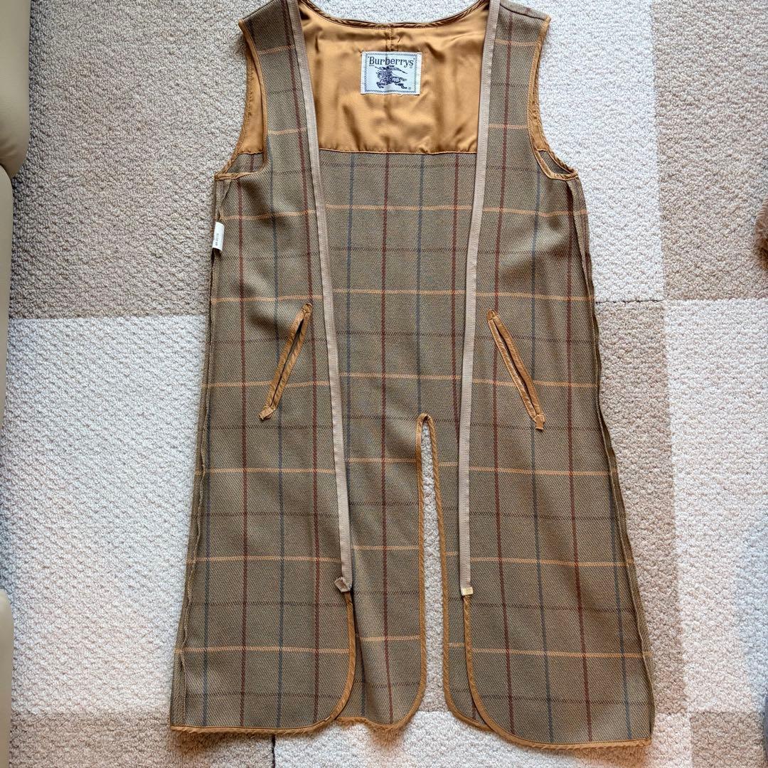 バーバリー　ステンカラーコート　トレンチコート　ライナー　ベルト付 希少　白タグ