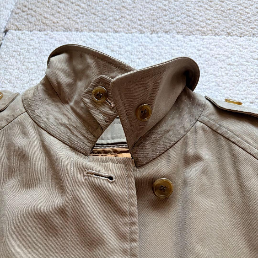 バーバリー　ステンカラーコート　トレンチコート　ライナー　ベルト付 希少　白タグ