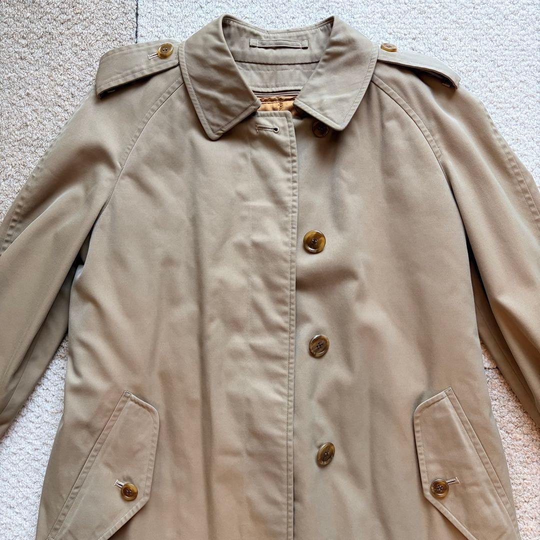 バーバリー　ステンカラーコート　トレンチコート　ライナー　ベルト付 希少　白タグ