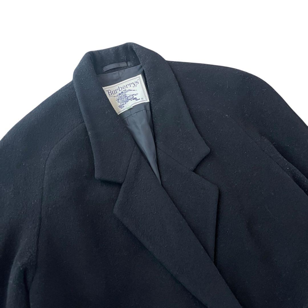 Burberrys チェスターコート　ダブル　カシミヤ混　膝丈　ユニセックス