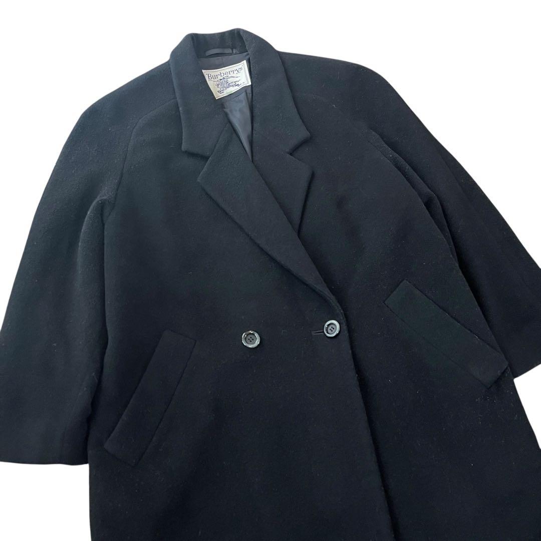 Burberrys チェスターコート　ダブル　カシミヤ混　膝丈　ユニセックス