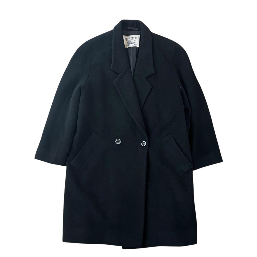 Burberrys チェスターコート　ダブル　カシミヤ混　膝丈　ユニセックス