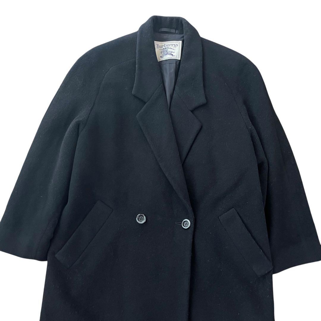 Burberrys チェスターコート　ダブル　カシミヤ混　膝丈　ユニセックス