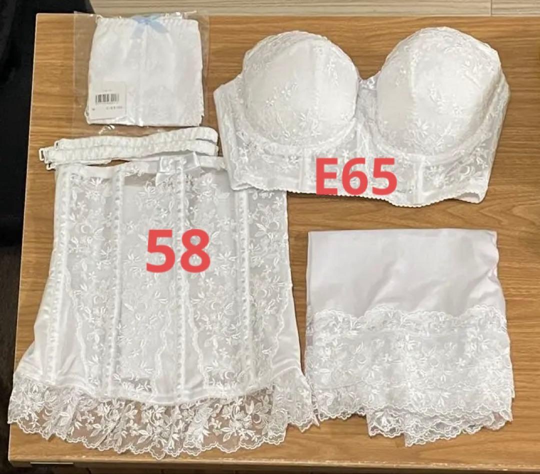 セモアブライダルインナーセット　E65 ウエスト58