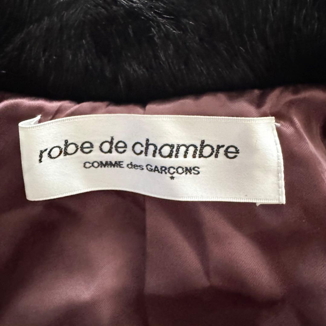 コムデギャルソン　AD2004　つけ襟　丸襟　マフラー　ストール　黒　アクリル