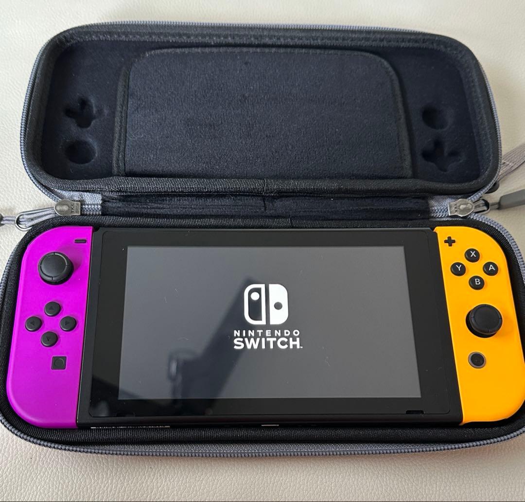 Nintendo Switch 本体　紫・オレンジJoy-Con