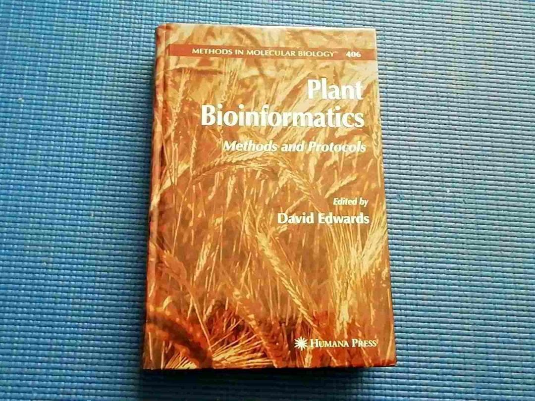 洋書 Plant Bioinformatics　カバー表紙破れ　英語