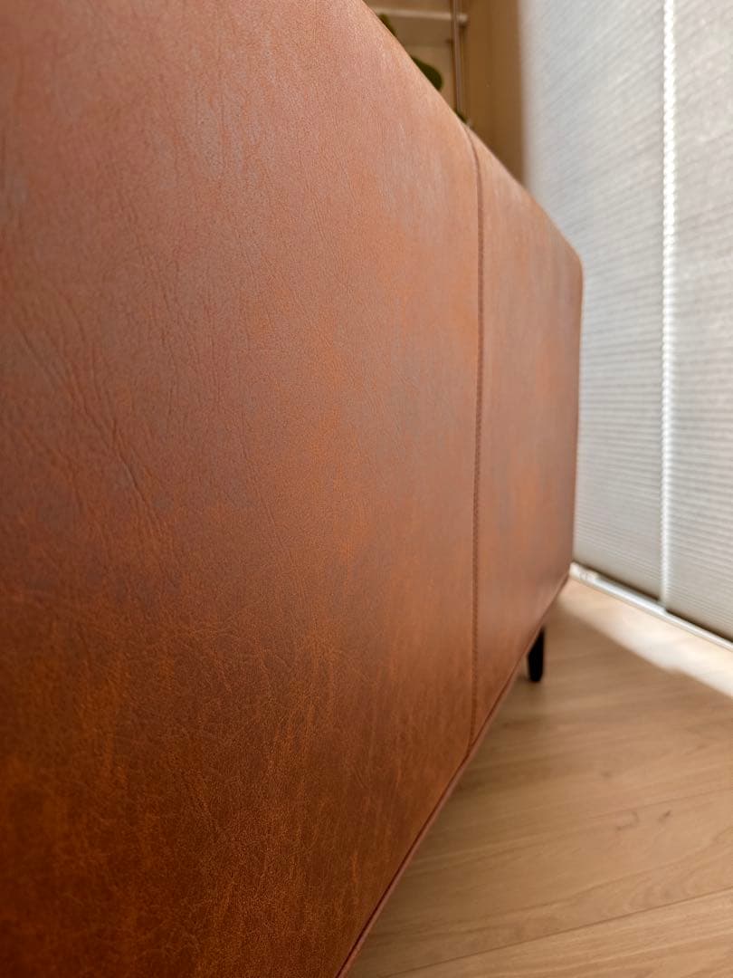 【flower】CRASH GATE 2人掛けソファスーパーレザーテックス