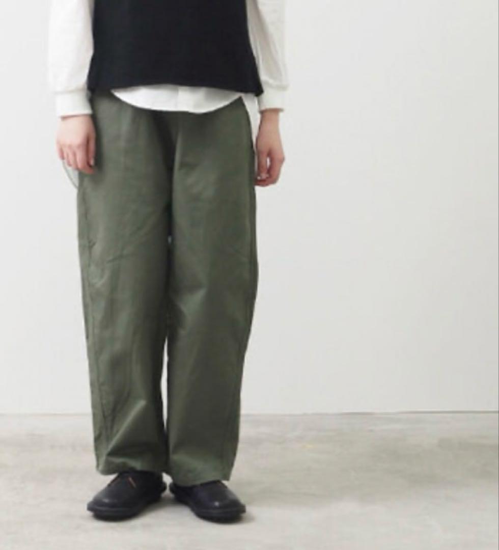 新品訳あり商品！NARU カツラギノッポパンツ カーキ