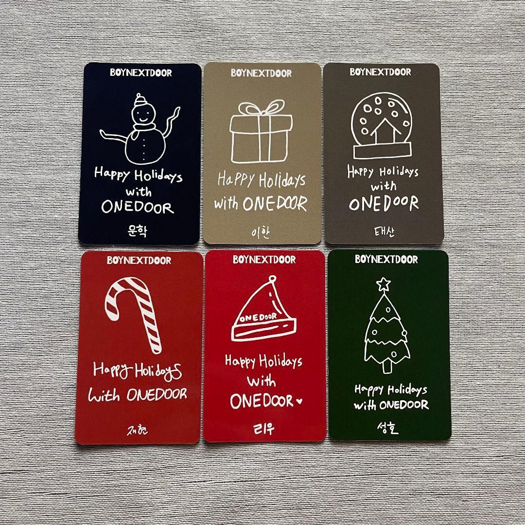 BOYNEXTDOOR ボネクド HOW公開放送 サノク トレカ 6枚