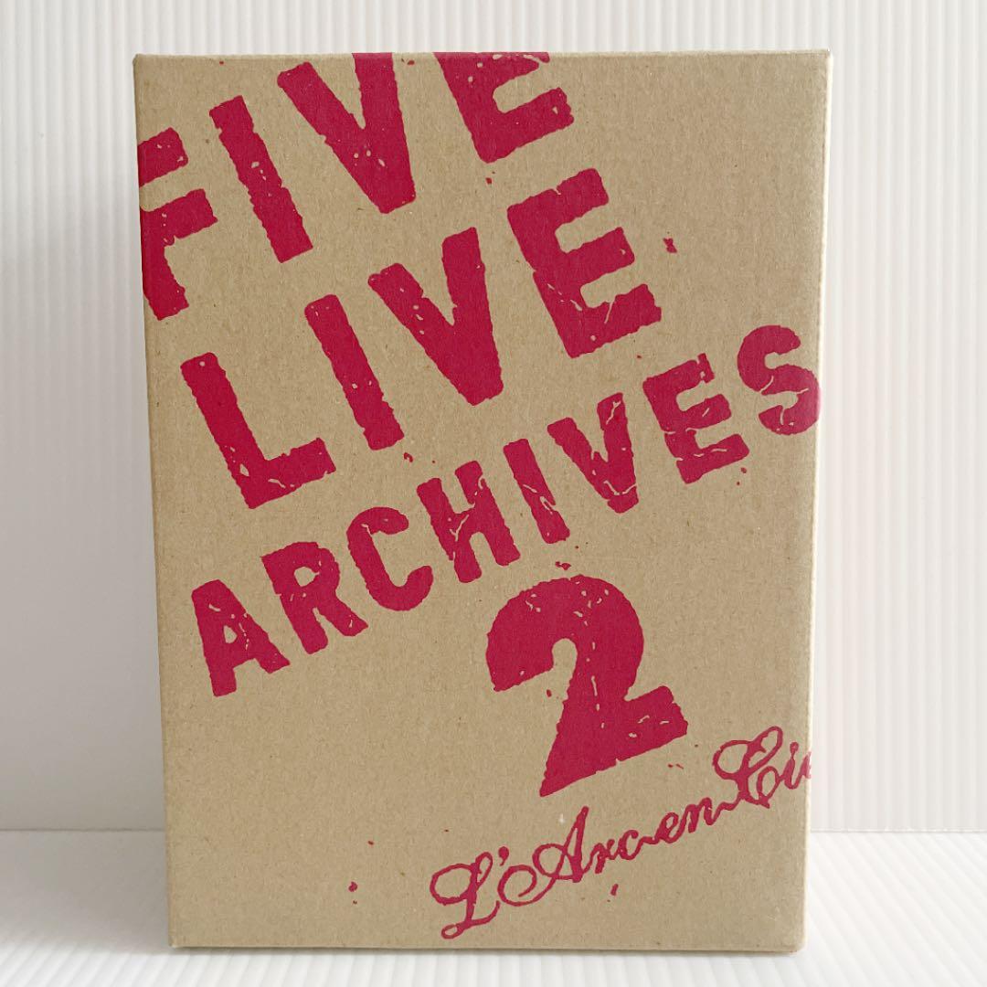 L'Arc～en～Ciel/FIVE LIVE ARCHIVES 2〈完全生産…