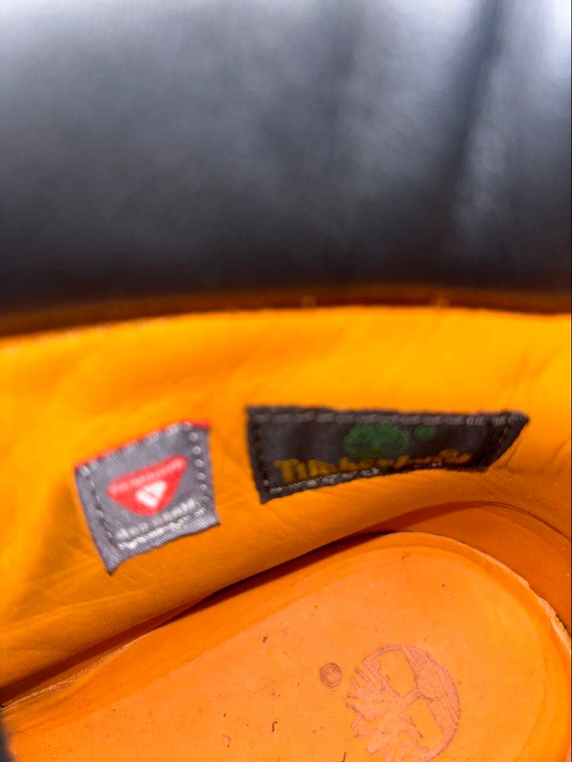 Timberland ブラックミッドカットブーツ