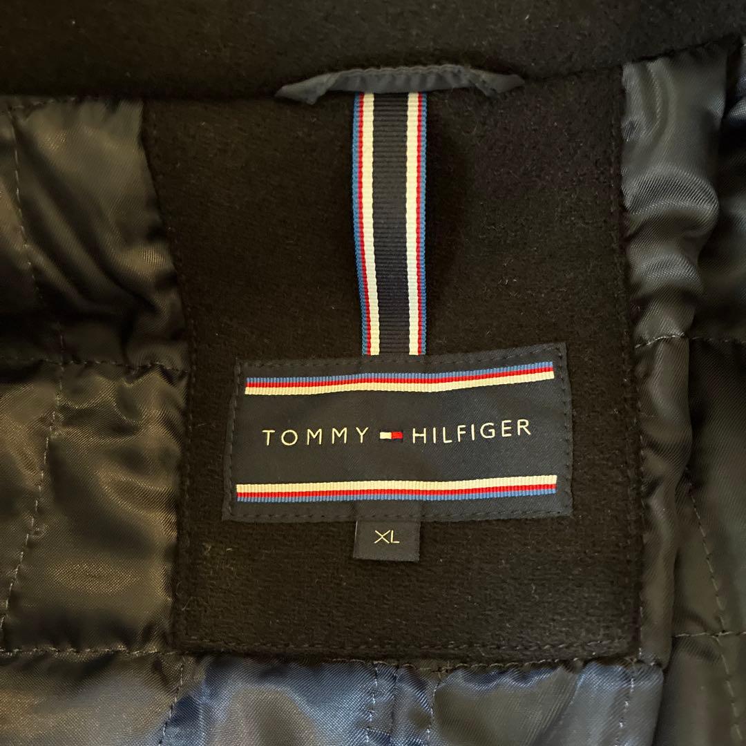   ダークネイビー　ピーコート XL