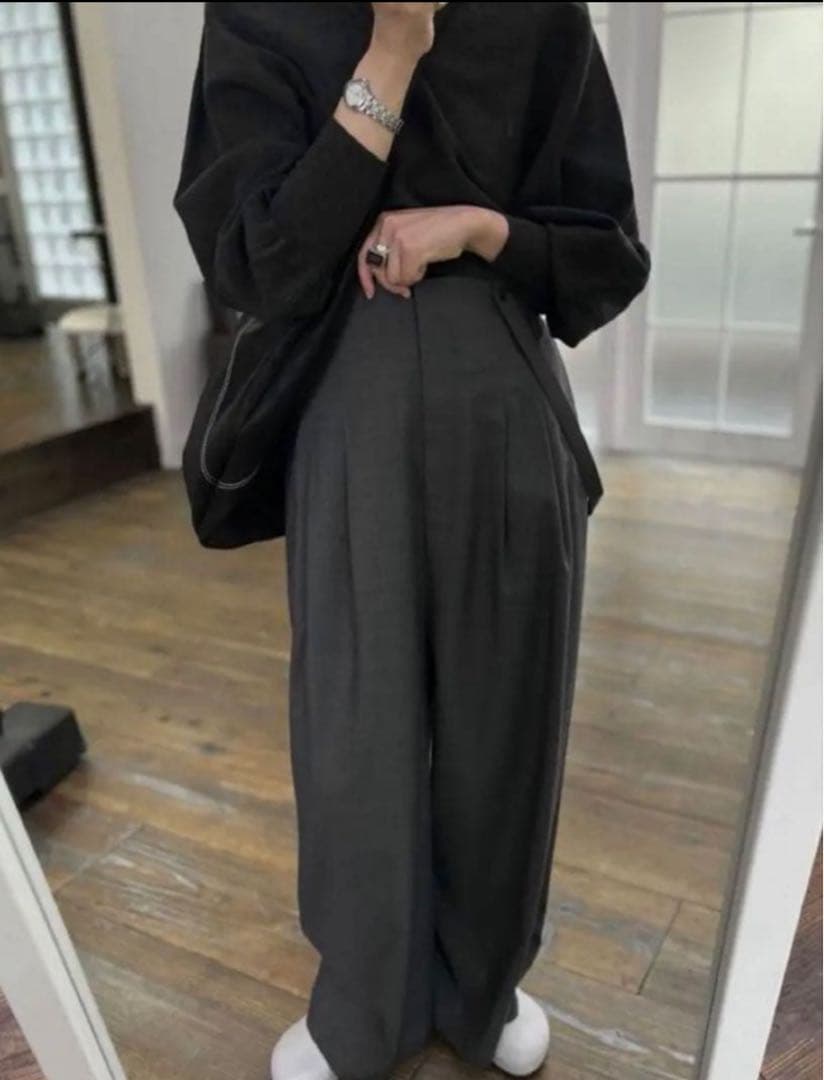 RIM.ARK Super High Waist PTスーパーハイウエストパンツ