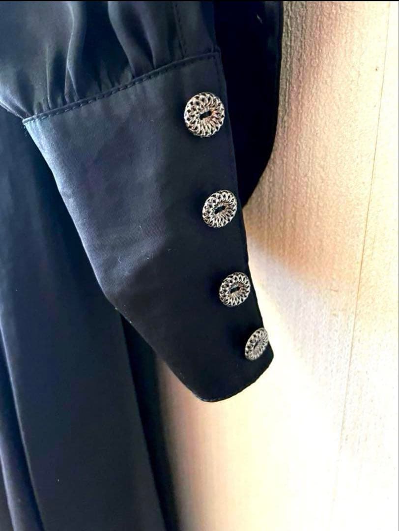 Excentrique 黒ロング ワンピースドレス セット　フリーサイズ