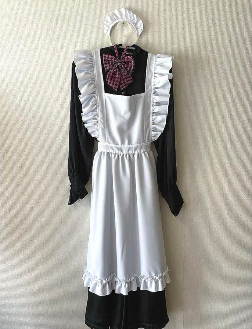 Excentrique 黒ロング ワンピースドレス セット　フリーサイズ