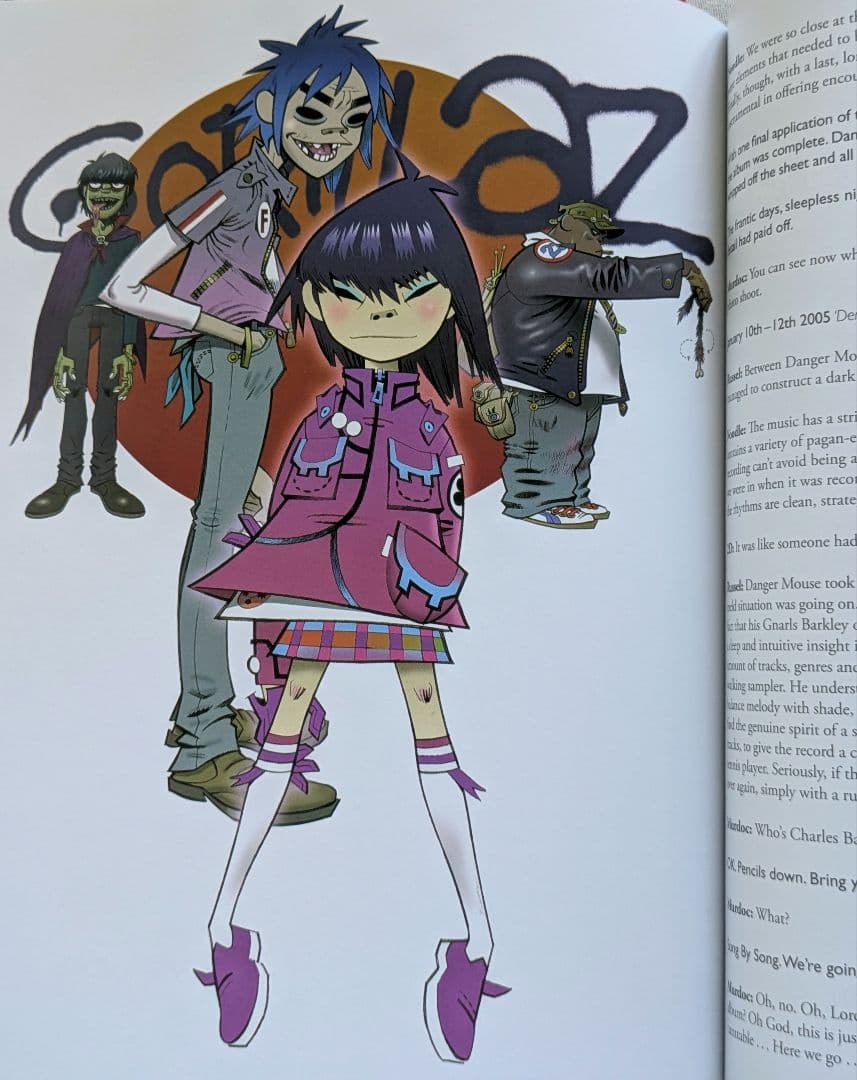 ゴリラズ書籍 Gorillaz Rise of the Ogre