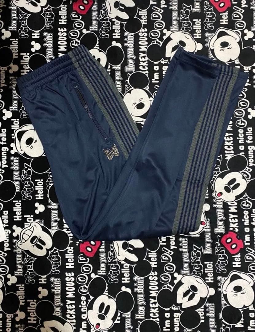 Needles ネイビー パンツ ニードルス