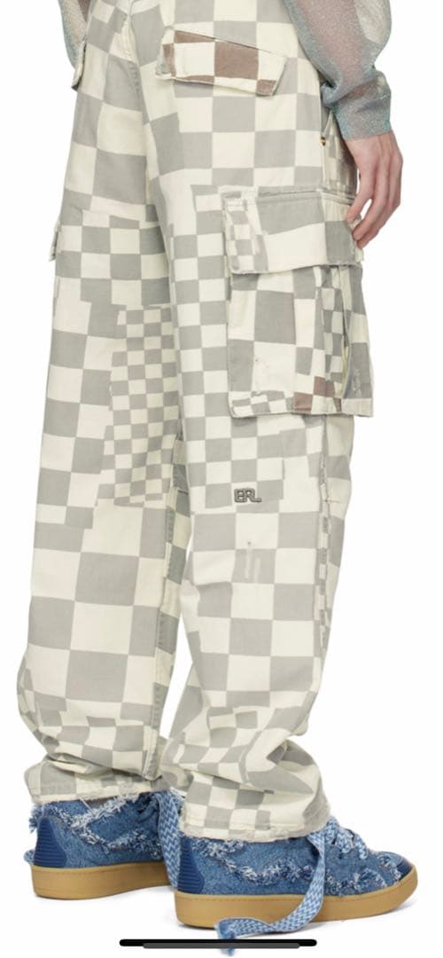 パンツ ERL UNISEX PRINTED CARGO PANTS WOVEN