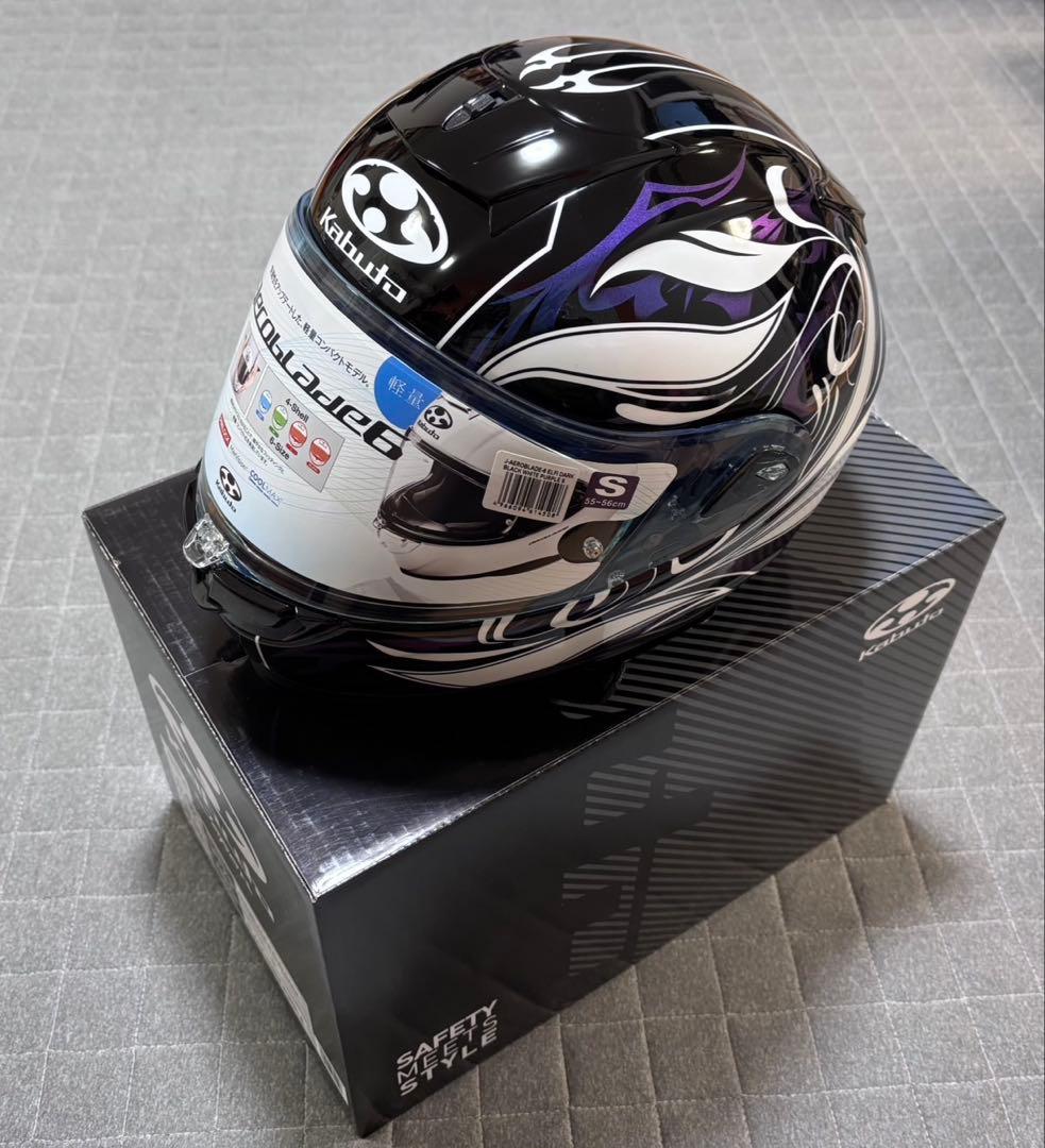 OGK カブト AEROBLADE6 ELFI DARK Sサイズ(おまけ付)