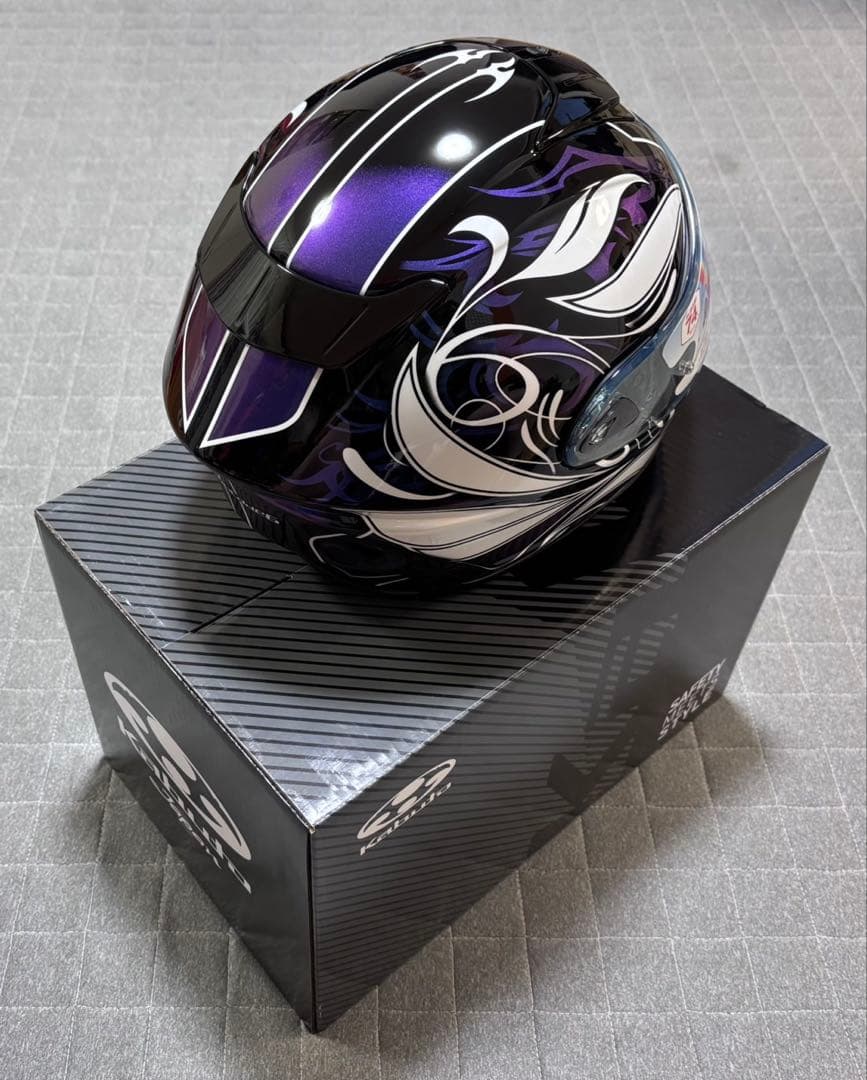 OGK カブト AEROBLADE6 ELFI DARK Sサイズ(おまけ付)