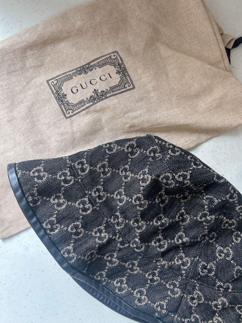 GUCCI グッチ バケットハット バケハ Mサイズ