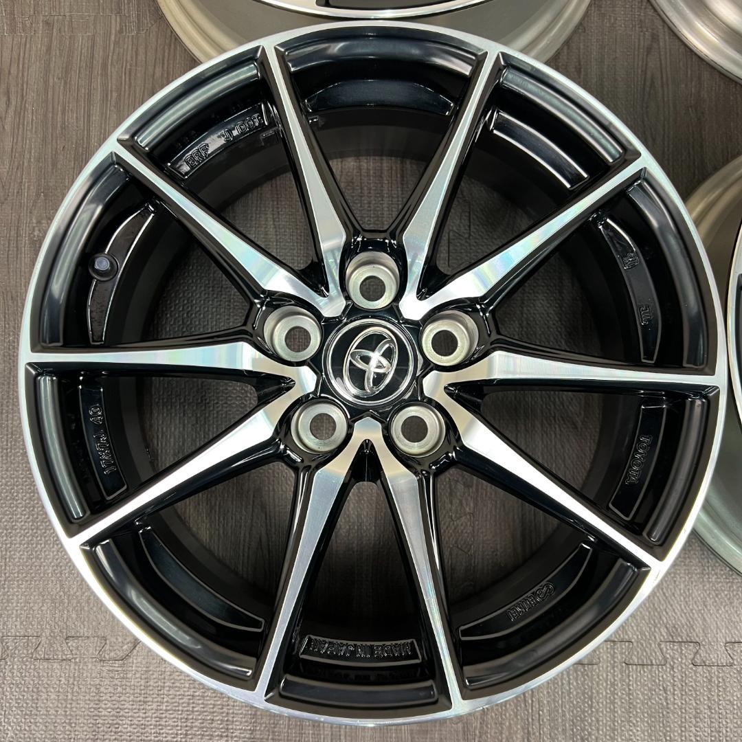 [美品] 純正ホイールGR YARIS ENKEI 17インチ