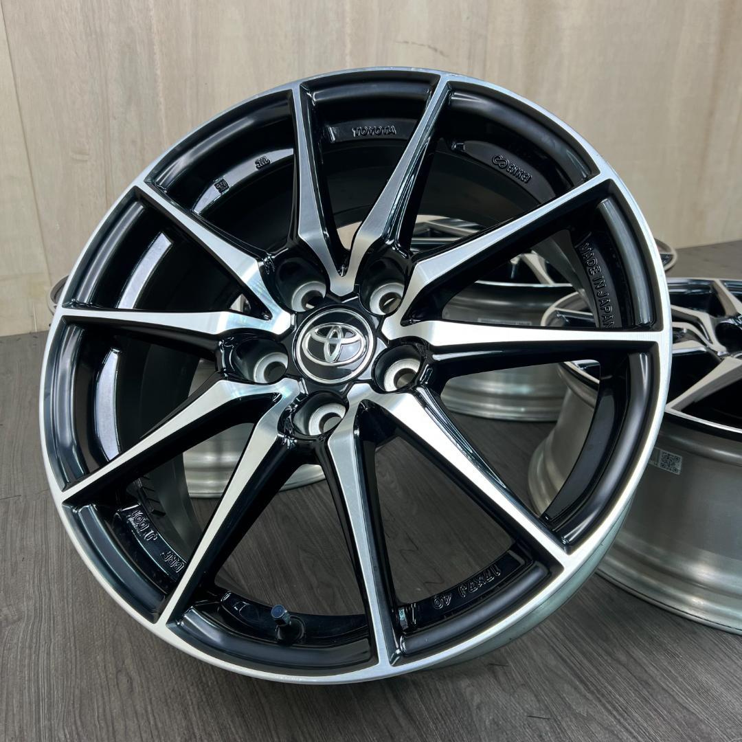 [美品] 純正ホイールGR YARIS ENKEI 17インチ