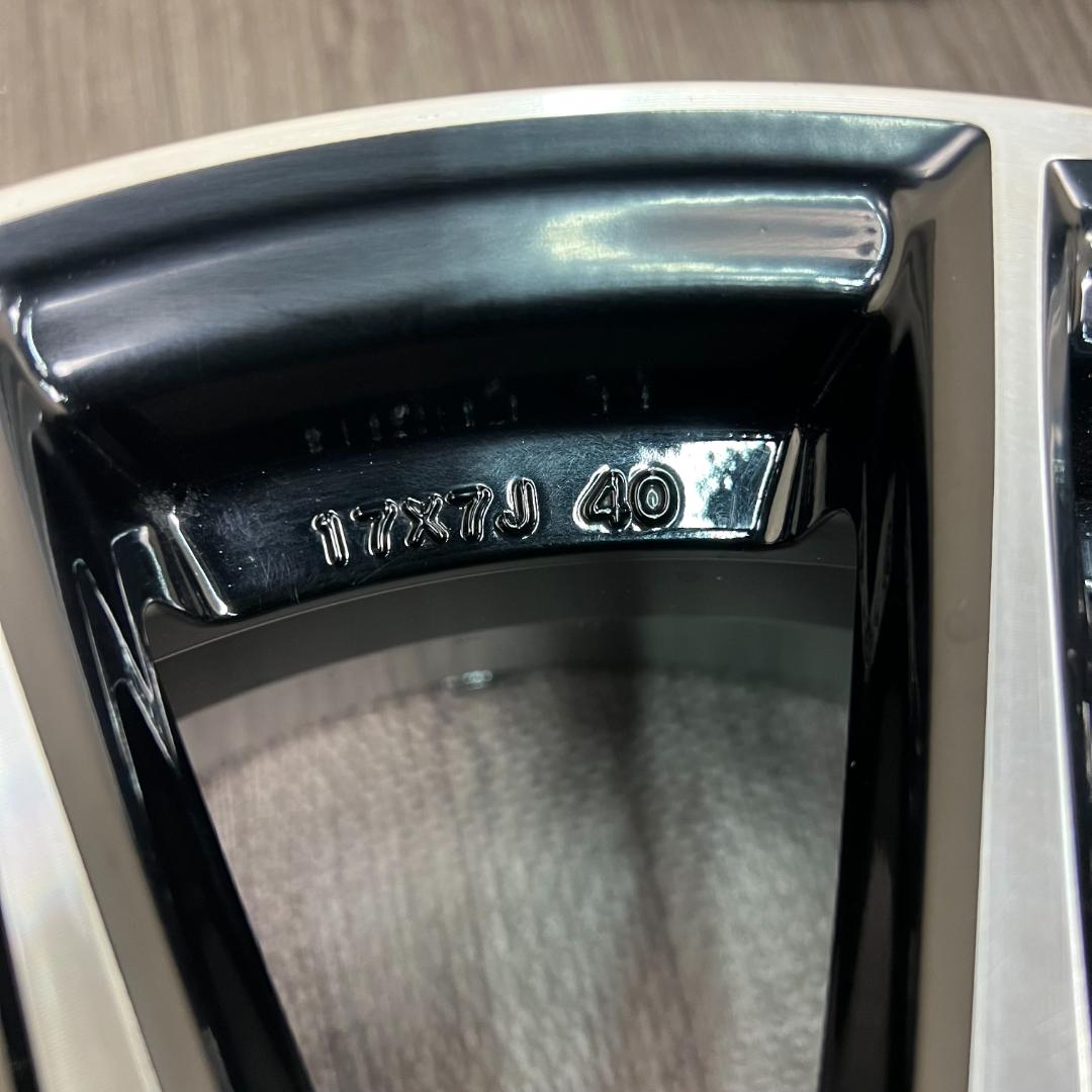 [美品] 純正ホイールGR YARIS ENKEI 17インチ